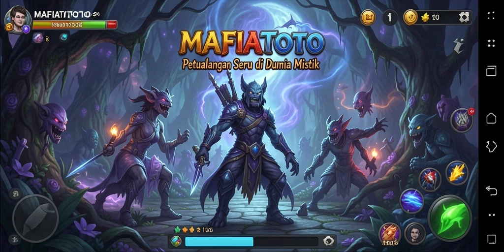 Tampilan gameplay MAFIATOTO yang menyenangkan dan penuh petualangan.