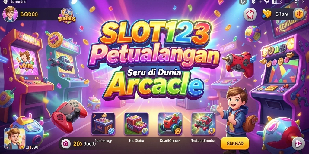 Tampilan gameplay SLOT123 yang seru dengan grafis menarik dan tantangan menarik.